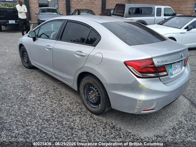 Продаж на аукціоні авто 2013 Honda Civic, vin: 2HGFB2F42DH101750, номер лоту: 40075436