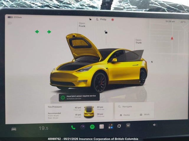 Aukcja sprzedaży 2022 Tesla Model Y, vin: 7SAYGDEFXNF485908, numer aukcji: 40069762