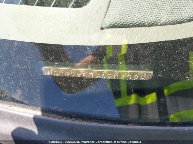 Aukcja sprzedaży 2002 Honda Accord Ex, vin: 1HGCG22572A801326, numer aukcji: 40069495