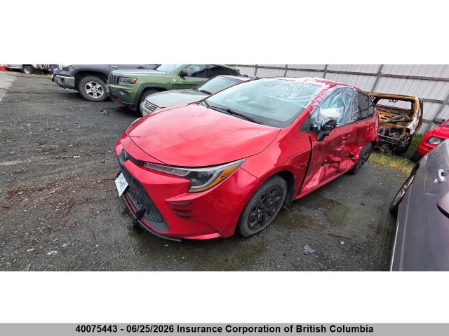 40075443 :رقم المزاد ، 5YFBPMBE5MP223859 vin ، 2021 Toyota Corolla Le مزاد بيع