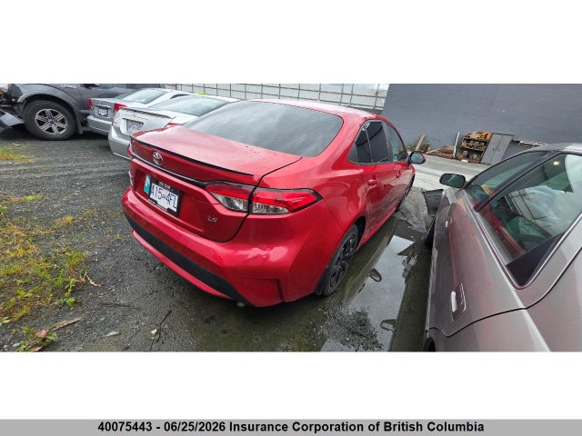 40075443 :رقم المزاد ، 5YFBPMBE5MP223859 vin ، 2021 Toyota Corolla Le مزاد بيع