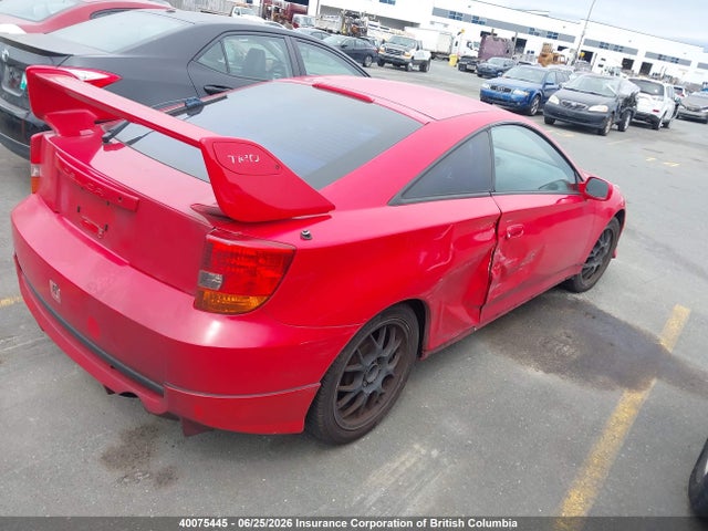 2002 Toyota Celica Gt მანქანა იყიდება აუქციონზე, vin: JTDDR32T320137016, აუქციონის ნომერი: 40075445