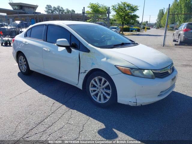 2012 Honda Civic Lx მანქანა იყიდება აუქციონზე, vin: 2HGFB2F43CH120676, აუქციონის ნომერი: 40074288