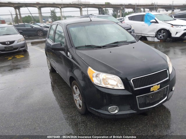 40075449 :رقم المزاد ، 3G1TB6DG3BL153083 vin ، 2011 Chevrolet Aveo مزاد بيع
