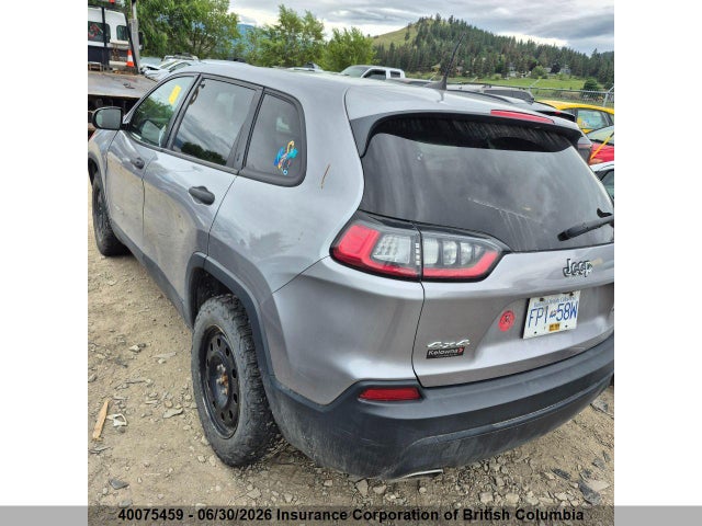 Продажа на аукционе авто 2019 Jeep Cherokee Sport, vin: 1C4PJMAX9KD116310, номер лота: 40075459