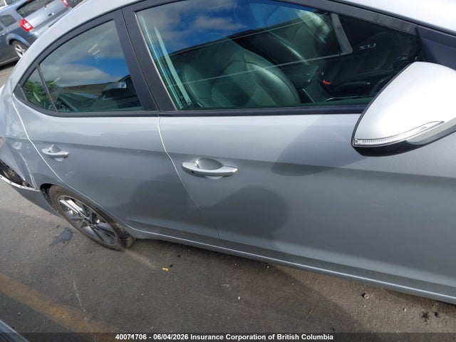2018 Hyundai Elantra Sel/value/limited მანქანა იყიდება აუქციონზე, vin: KMHD84LFXJU638960, აუქციონის ნომერი: 40071706