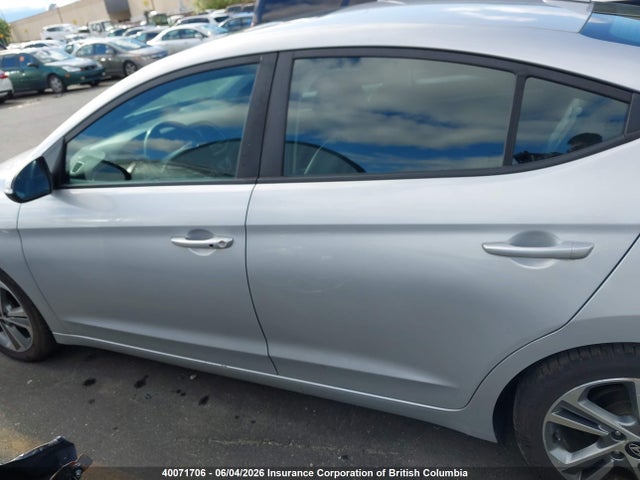 2018 Hyundai Elantra Sel/value/limited მანქანა იყიდება აუქციონზე, vin: KMHD84LFXJU638960, აუქციონის ნომერი: 40071706