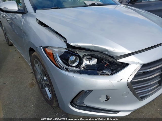 2018 Hyundai Elantra Sel/value/limited მანქანა იყიდება აუქციონზე, vin: KMHD84LFXJU638960, აუქციონის ნომერი: 40071706