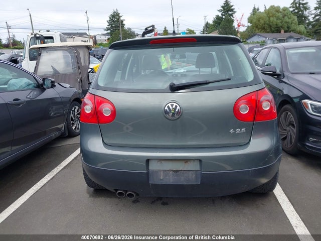 40070692 :رقم المزاد ، WVWDR71K87W008810 vin ، 2007 Volkswagen Rabbit مزاد بيع