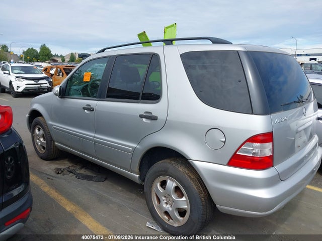 2002 Mercedes-benz Ml 320 მანქანა იყიდება აუქციონზე, vin: 4JGAB54E22A313495, აუქციონის ნომერი: 40075473