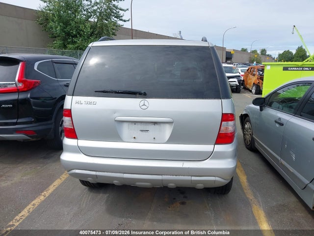 2002 Mercedes-benz Ml 320 მანქანა იყიდება აუქციონზე, vin: 4JGAB54E22A313495, აუქციონის ნომერი: 40075473