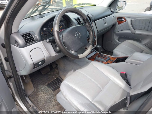 2002 Mercedes-benz Ml 320 მანქანა იყიდება აუქციონზე, vin: 4JGAB54E22A313495, აუქციონის ნომერი: 40075473