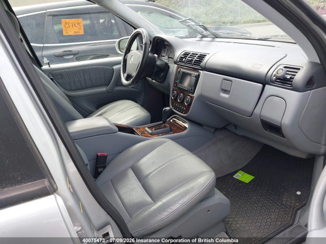 2002 Mercedes-benz Ml 320 მანქანა იყიდება აუქციონზე, vin: 4JGAB54E22A313495, აუქციონის ნომერი: 40075473