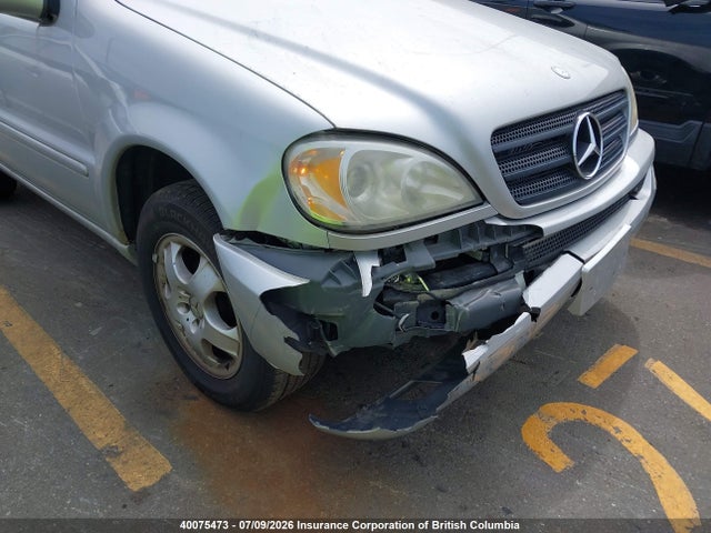 2002 Mercedes-benz Ml 320 მანქანა იყიდება აუქციონზე, vin: 4JGAB54E22A313495, აუქციონის ნომერი: 40075473