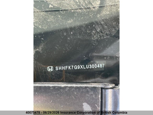 Honda Civic 2020 SHHFK7G9XLU300487 Image 14