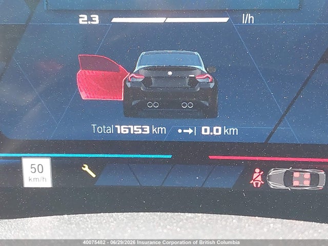 2023 Bmw M2 მანქანა იყიდება აუქციონზე, vin: 3MF13DM0XP8D58460, აუქციონის ნომერი: 40075482