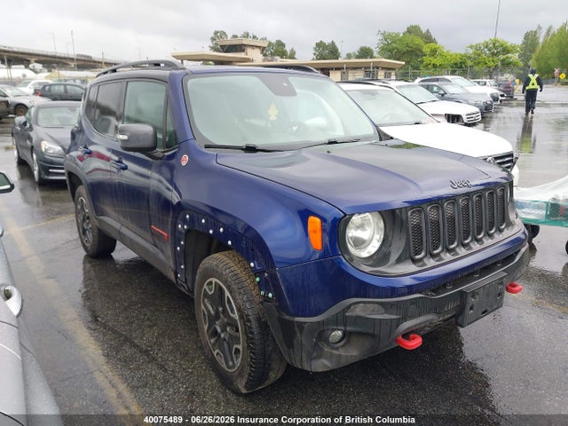 Jeep Renegade Trailhawk 2016 ZACCJBCT3GPE25065 головне зображення
