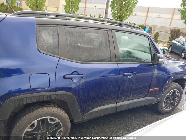 Продаж на аукціоні авто 2016 Jeep Renegade Trailhawk, vin: ZACCJBCT3GPE25065, номер лоту: 40075489