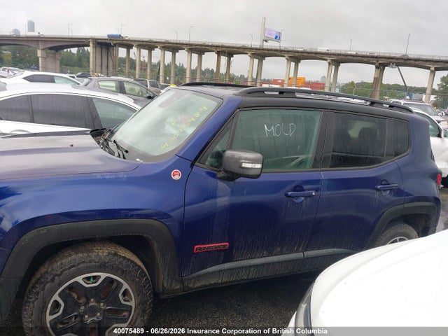 Продаж на аукціоні авто 2016 Jeep Renegade Trailhawk, vin: ZACCJBCT3GPE25065, номер лоту: 40075489