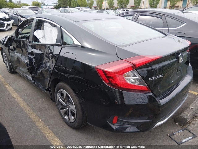 Aukcja sprzedaży 2020 Honda Civic Lx, vin: 2HGFC2F5XLH000668, numer aukcji: 40072317