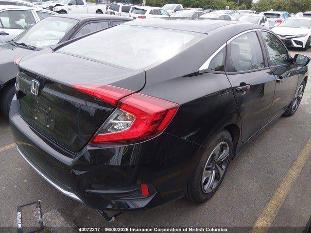 Aukcja sprzedaży 2020 Honda Civic Lx, vin: 2HGFC2F5XLH000668, numer aukcji: 40072317