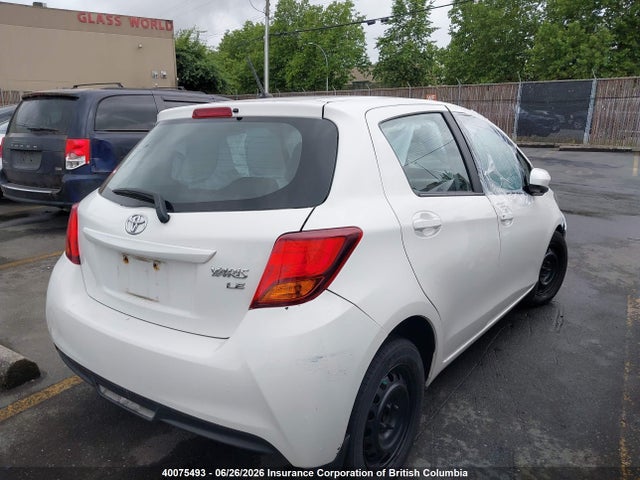 Продажа на аукционе авто 2016 Toyota Yaris, vin: VNKKTUD3XGA064974, номер лота: 40075493