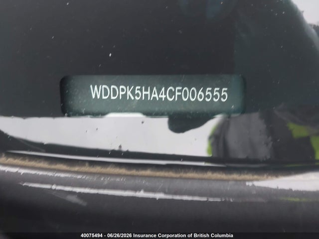 40075494 :رقم المزاد ، WDDPK5HA4CF006555 vin ، 2012 Mercedes-benz Slk 350 مزاد بيع