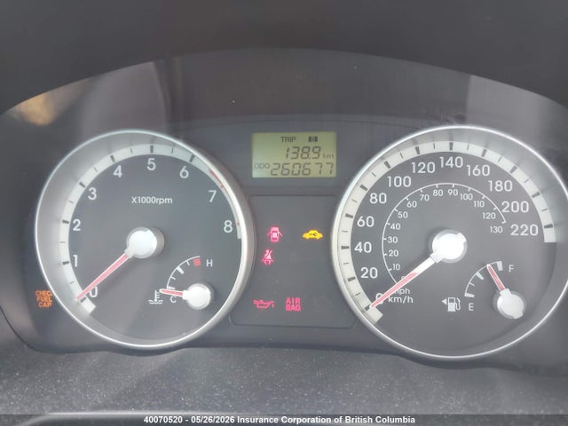 40070520 :رقم المزاد ، KMHCN45C28U218014 vin ، 2008 Hyundai Accent Gls مزاد بيع