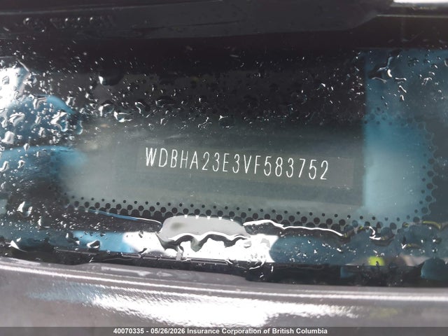1997 Mercedes-benz C 230 მანქანა იყიდება აუქციონზე, vin: WDBHA23E3VF583752, აუქციონის ნომერი: 40070335