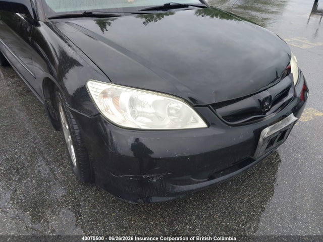 2005 Honda Civic მანქანა იყიდება აუქციონზე, vin: 2HGES166X5H001615, აუქციონის ნომერი: 40075500