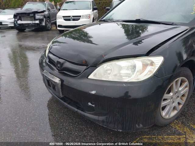 2005 Honda Civic მანქანა იყიდება აუქციონზე, vin: 2HGES166X5H001615, აუქციონის ნომერი: 40075500