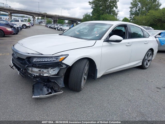 2018 Honda Accord Touring მანქანა იყიდება აუქციონზე, vin: 1HGCV2F90JA802139, აუქციონის ნომერი: 40071884