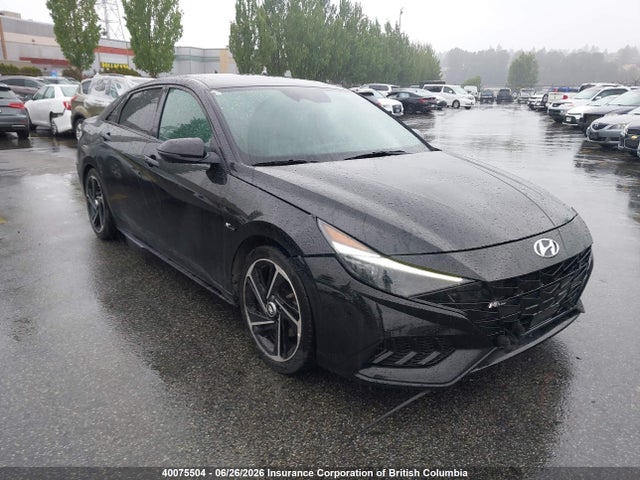 2023 Hyundai Elantra N Line Unlimited Dct მანქანა იყიდება აუქციონზე, vin: KMHLR4AF8PU573112, აუქციონის ნომერი: 40075504
