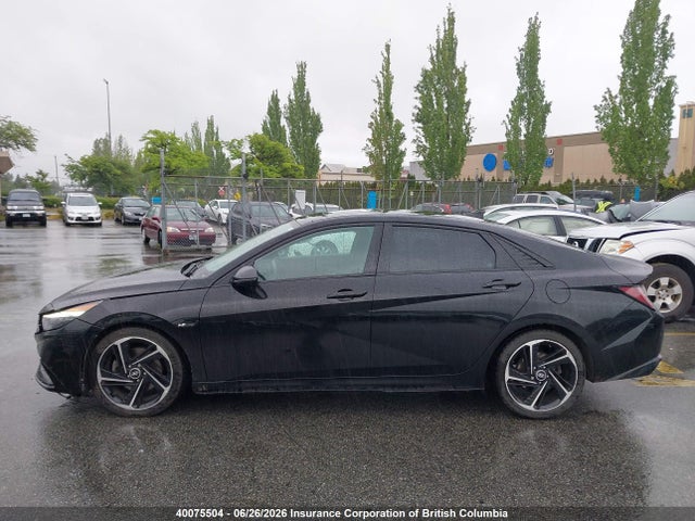 40075504 :رقم المزاد ، KMHLR4AF8PU573112 vin ، 2023 Hyundai Elantra N Line Unlimited Dct مزاد بيع
