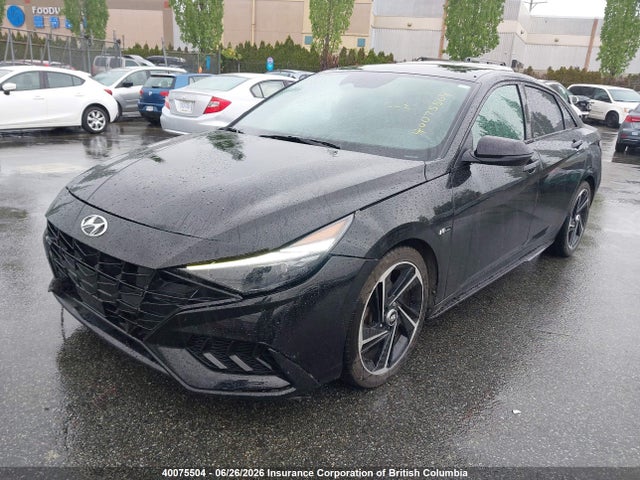 40075504 :رقم المزاد ، KMHLR4AF8PU573112 vin ، 2023 Hyundai Elantra N Line Unlimited Dct مزاد بيع