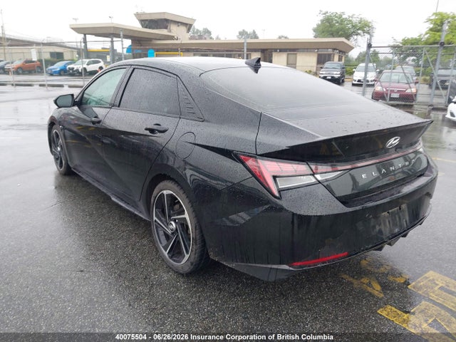 40075504 :رقم المزاد ، KMHLR4AF8PU573112 vin ، 2023 Hyundai Elantra N Line Unlimited Dct مزاد بيع