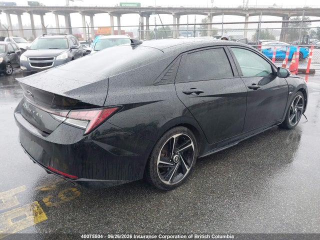 40075504 :رقم المزاد ، KMHLR4AF8PU573112 vin ، 2023 Hyundai Elantra N Line Unlimited Dct مزاد بيع