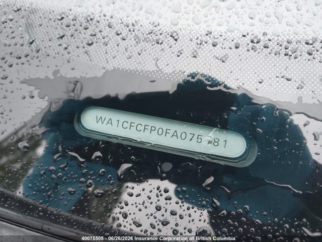 Продажа на аукционе авто 2015 Audi Q5, vin: WA1CFCFP0FA075781, номер лота: 40075505