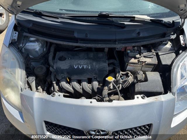 Продаж на аукціоні авто 2007 Toyota Yaris, vin: JTDJT923375076073, номер лоту: 40075520