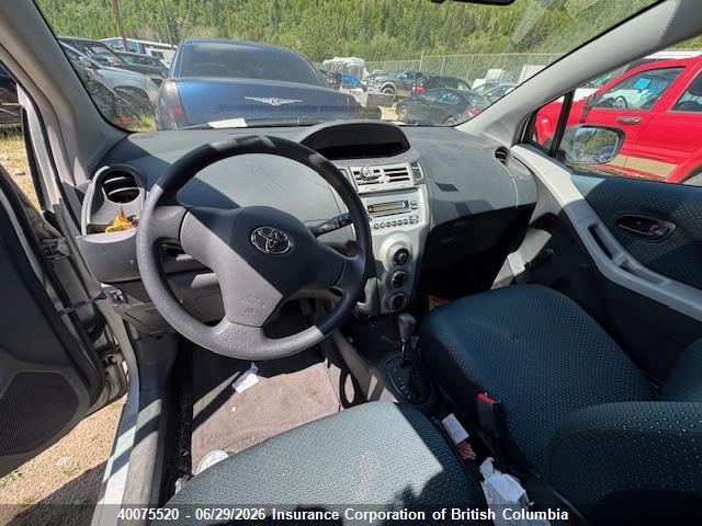 Продаж на аукціоні авто 2007 Toyota Yaris, vin: JTDJT923375076073, номер лоту: 40075520
