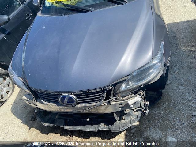 40075523 :رقم المزاد ، JTHKD5BH3D2140551 vin ، 2013 Lexus Ct 200 مزاد بيع