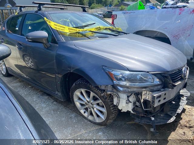 40075523 :رقم المزاد ، JTHKD5BH3D2140551 vin ، 2013 Lexus Ct 200 مزاد بيع