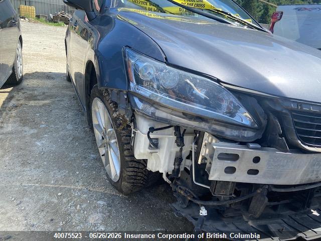40075523 :رقم المزاد ، JTHKD5BH3D2140551 vin ، 2013 Lexus Ct 200 مزاد بيع