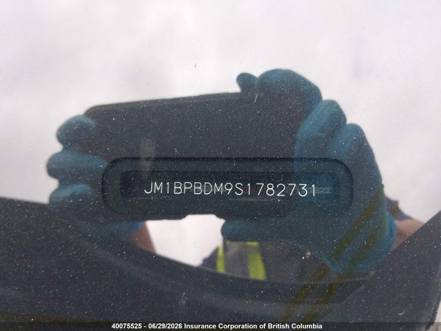 40075525 :رقم المزاد ، JM1BPBDM9S1782731 vin ، 2025 Mazda 3 Gt مزاد بيع