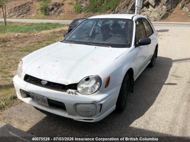 Aukcja sprzedaży 2002 Subaru Impreza Ts, vin: JF1GG65552H811210, numer aukcji: 40075528