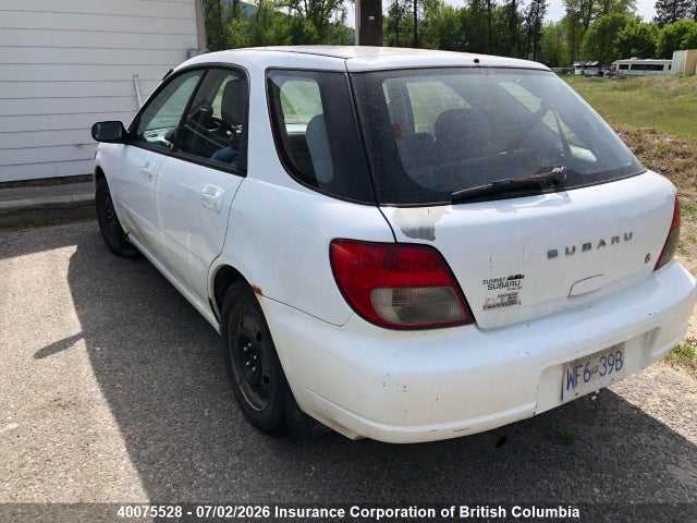Aukcja sprzedaży 2002 Subaru Impreza Ts, vin: JF1GG65552H811210, numer aukcji: 40075528