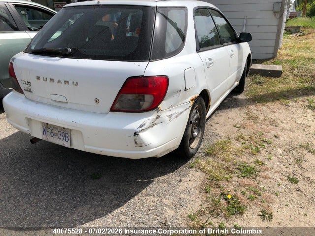 Aukcja sprzedaży 2002 Subaru Impreza Ts, vin: JF1GG65552H811210, numer aukcji: 40075528