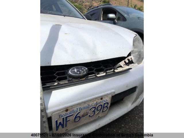 Aukcja sprzedaży 2002 Subaru Impreza Ts, vin: JF1GG65552H811210, numer aukcji: 40075528