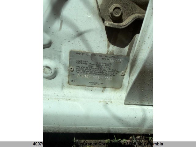 Aukcja sprzedaży 2002 Subaru Impreza Ts, vin: JF1GG65552H811210, numer aukcji: 40075528