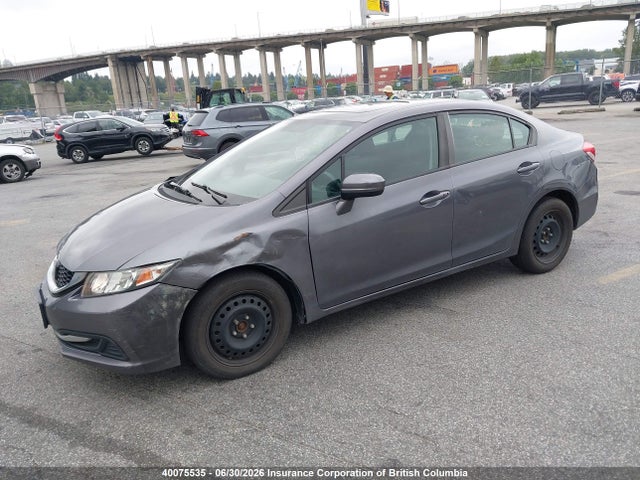 Honda Civic 2015 2HGFB2F57FH039869 Image 2